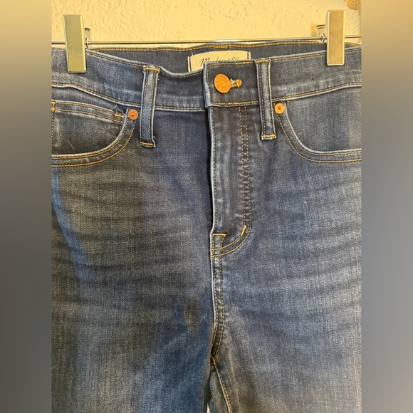 Madewell 10” High Rise Skinny Jeans| Medium Wash - Picture 3 of 7